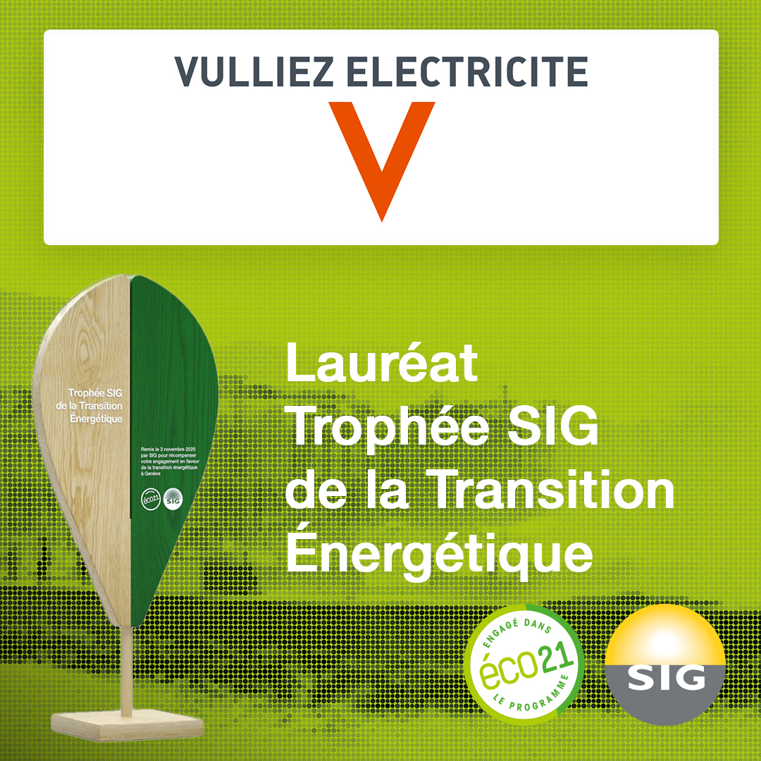 Featured image for “Gagnant du programme SIG-éco21 partenaire électricien à Genève”